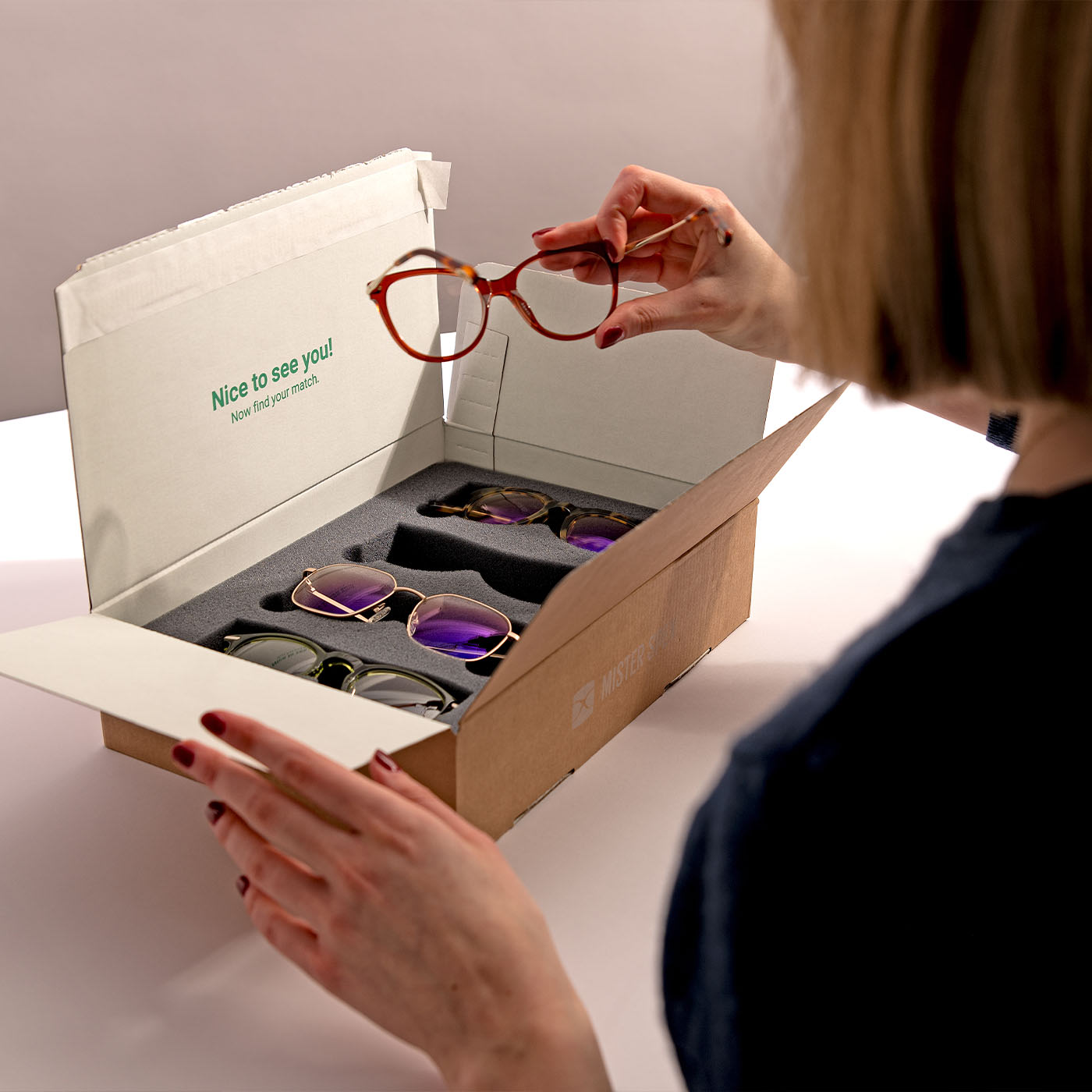 Home trial for glasses