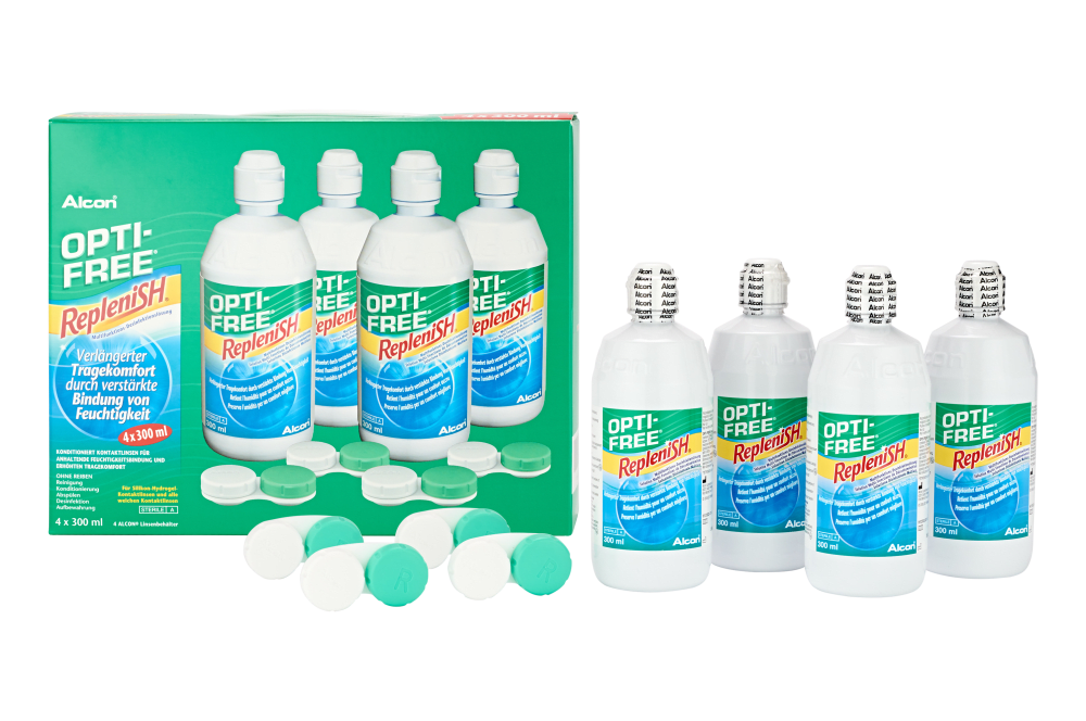 Opti Free RepleniSH Opti Free RepleniSH 4er Pack 