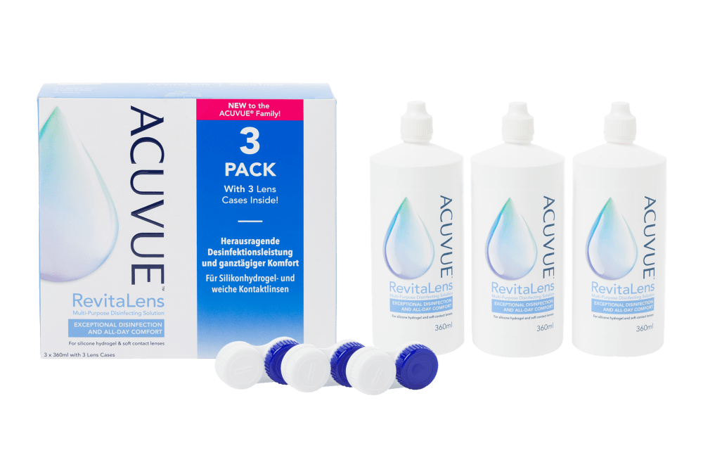 Complete RevitaLens Acuvue RevitaLens Vorrat 3x360