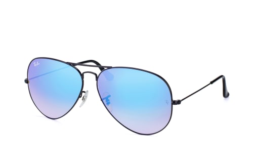 RB3025 Aviator Large Metal Sunglasses Black