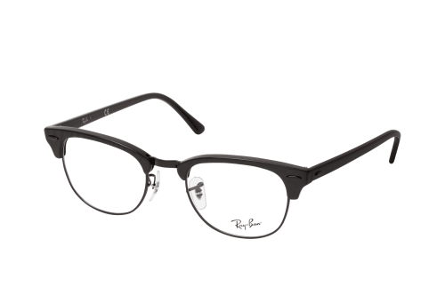 Ray ban clubmaster hot sale eyeglasses matte black