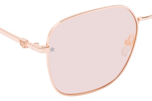 Occhiali Da Sole CHIARA FERRAGNI CF 1003/S – Gold Peach, Lente 57mm, Donna