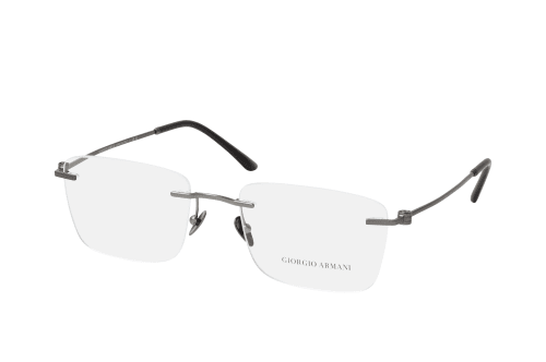 Armani rimless hot sale eyeglasses