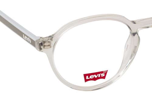 Levi's Men's LV 1029 Round Prescription Eyewear Frames, Green/Demo Lens, 48  mm, 24mm