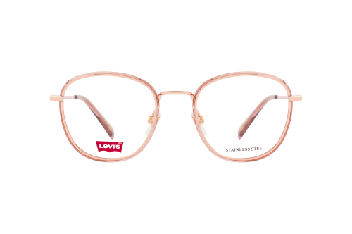 Levi's Women's Lv 1027 Round Prescription Eyeglass Frames