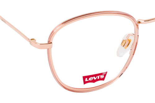 Levi's Women's Lv 1027 Round Prescription Eyeglass Frames