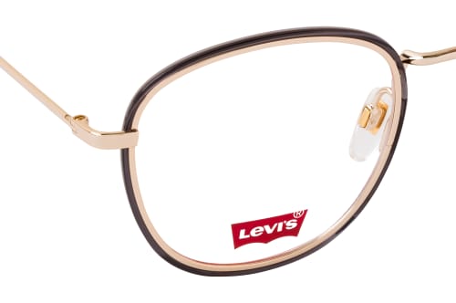 Levi's Women's Lv 1027 Round Prescription Eyeglass Frames