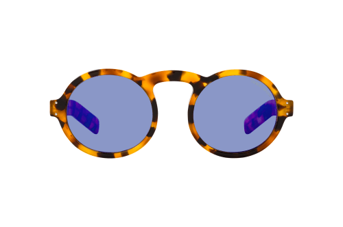 Tortoiseshell Effect Glasses in Multicoloured - Giorgio Armani