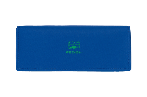 Mister Spex Services Nachhaltiges Fedon Brillen-Etui Delfina blau