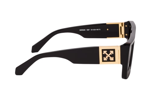 Off-White - Black Leonardo sunglasses with metallic logo OERI049C99PLA001 -  buy with Ireland delivery at Symbol