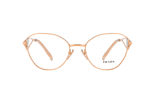 Prada gold glasses best sale