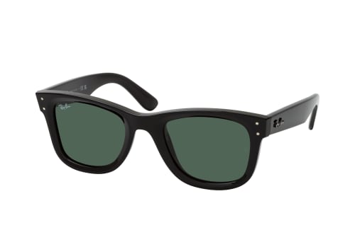 RAY-BAN META WAYFARER Sunglasses In Black And Clear/Green, 46% OFF