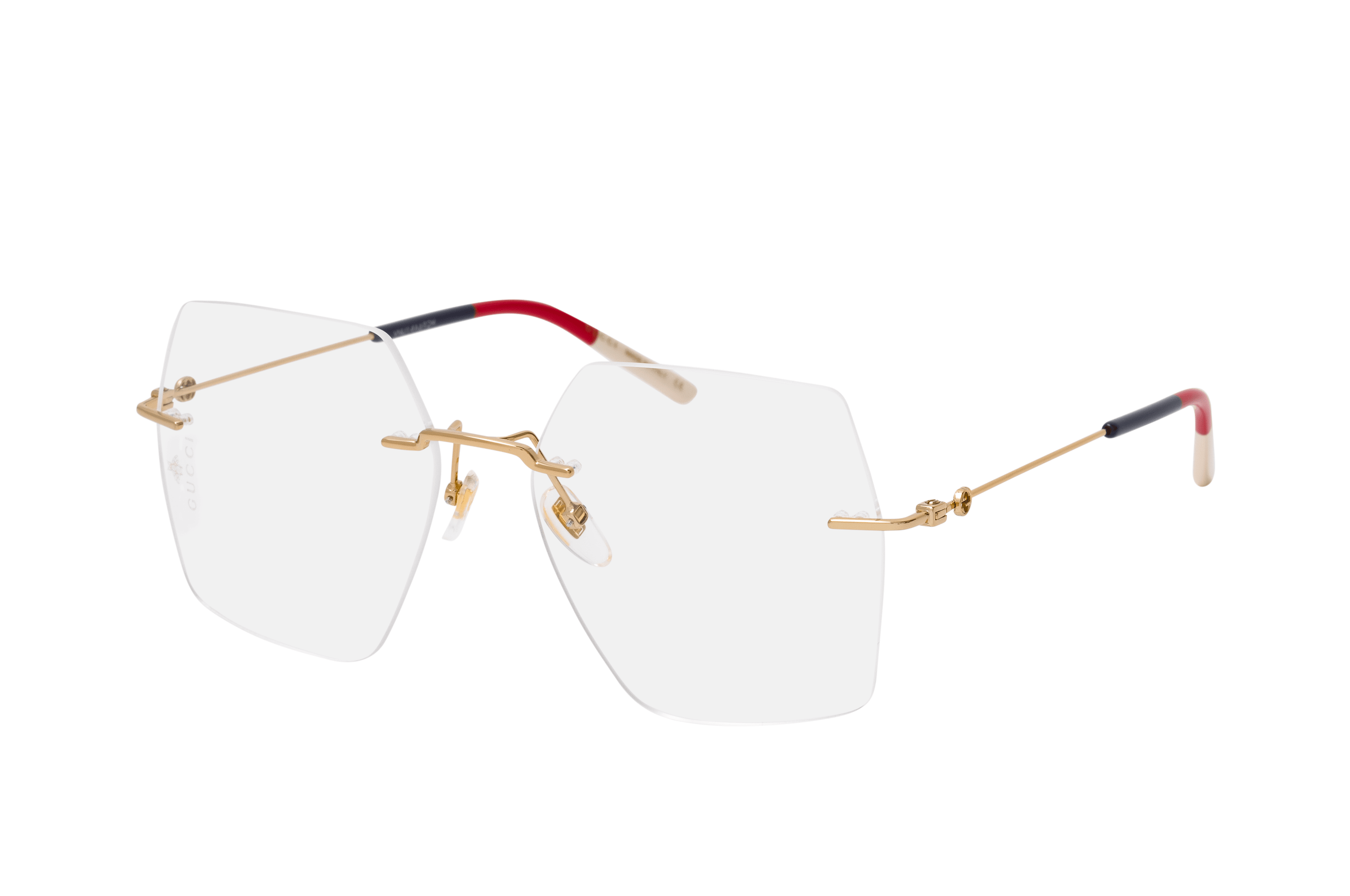 Gucci rimless eyeglasses outlet