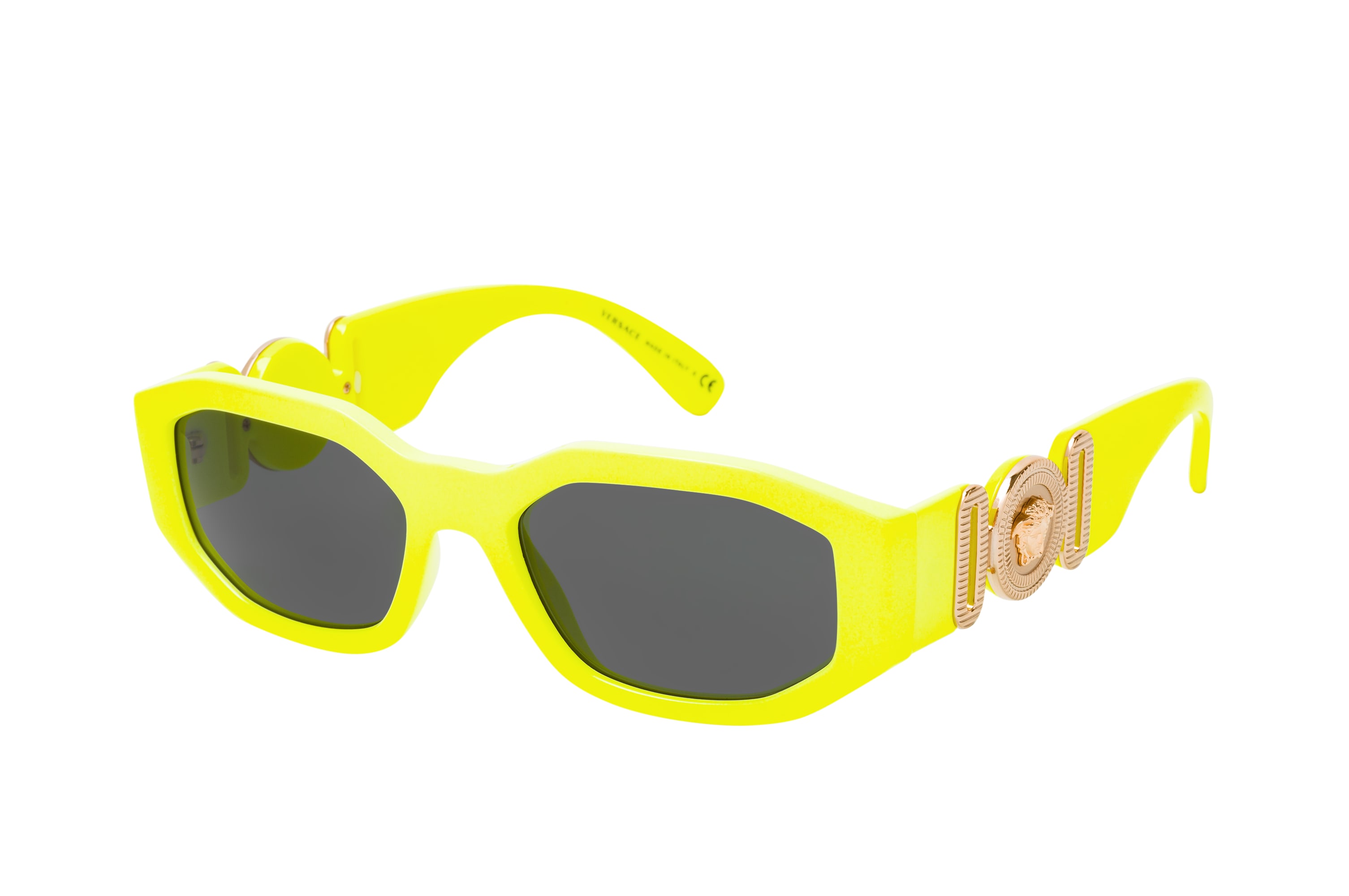 Yellow versace glasses discount