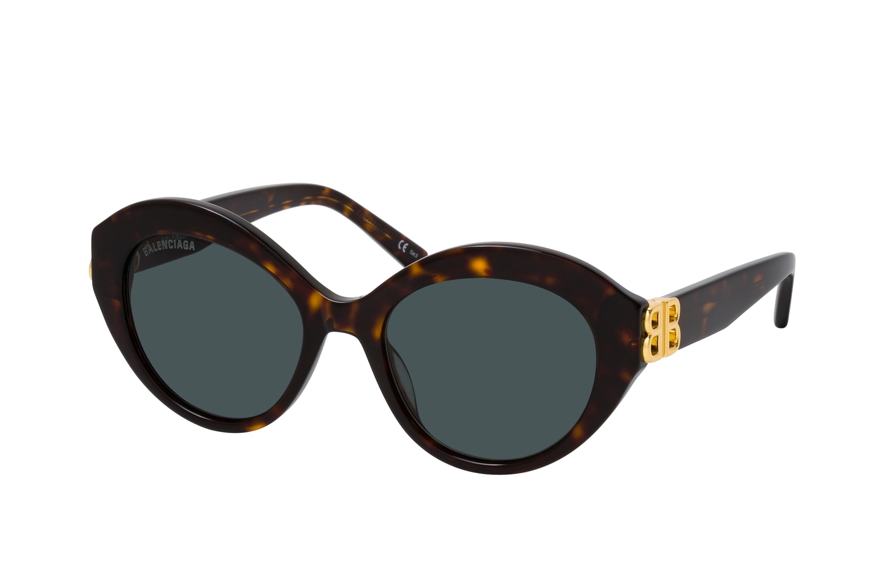 Balenciaga tortoise shell best sale sunglasses