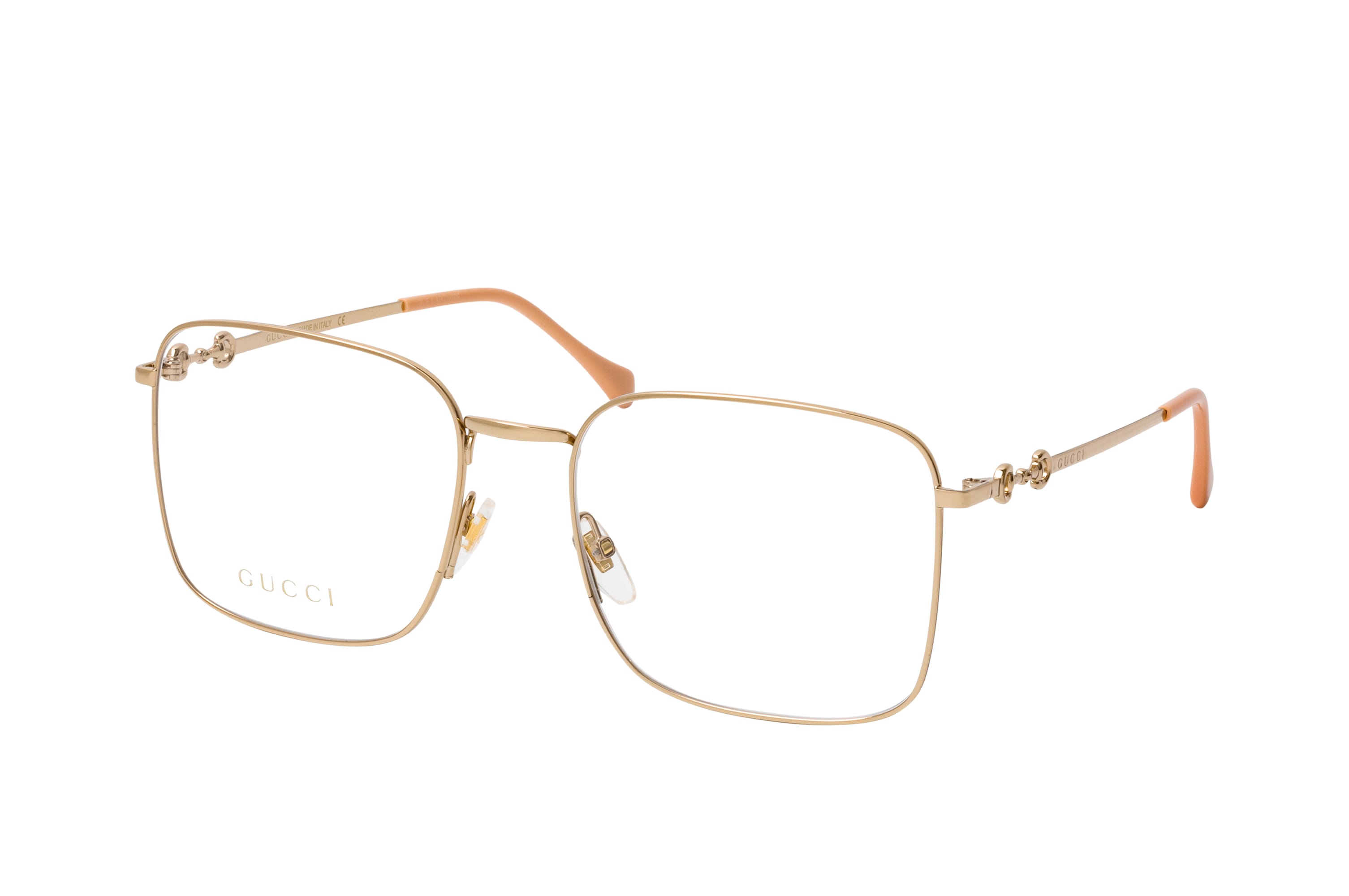 Gucci metal frame glasses top