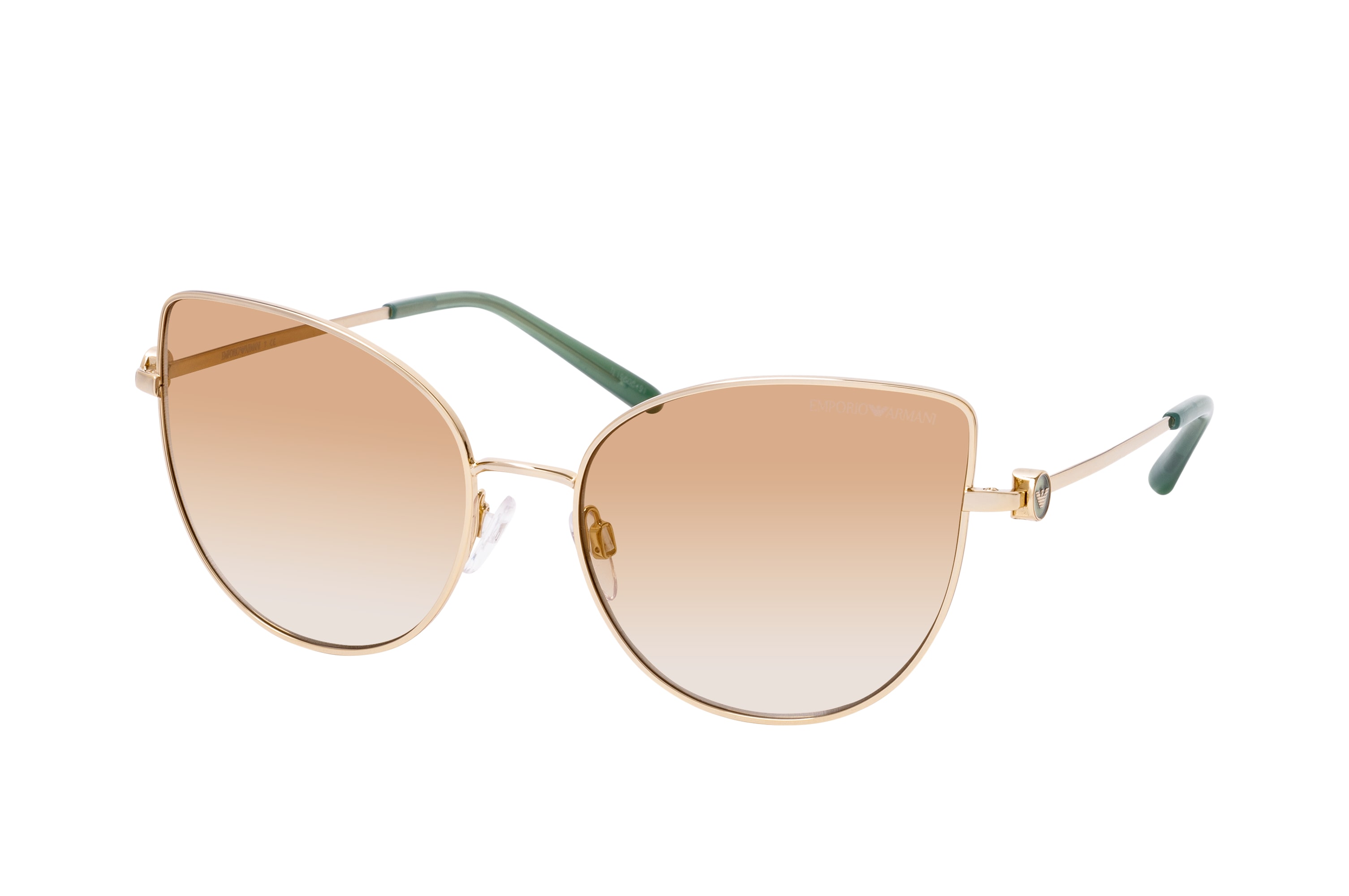 Emporio armani sunglasses gold top