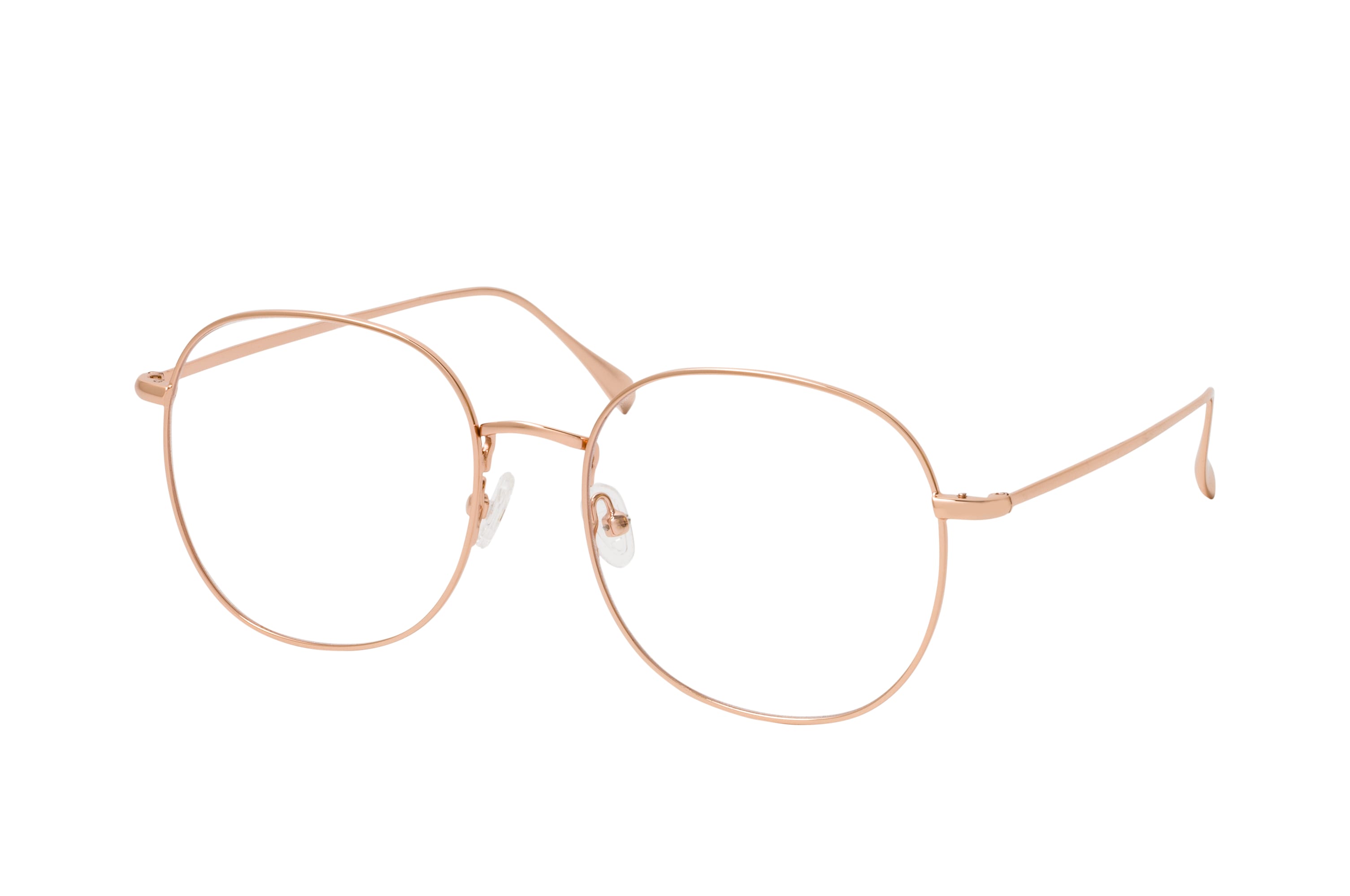 Rose gold round glasses online