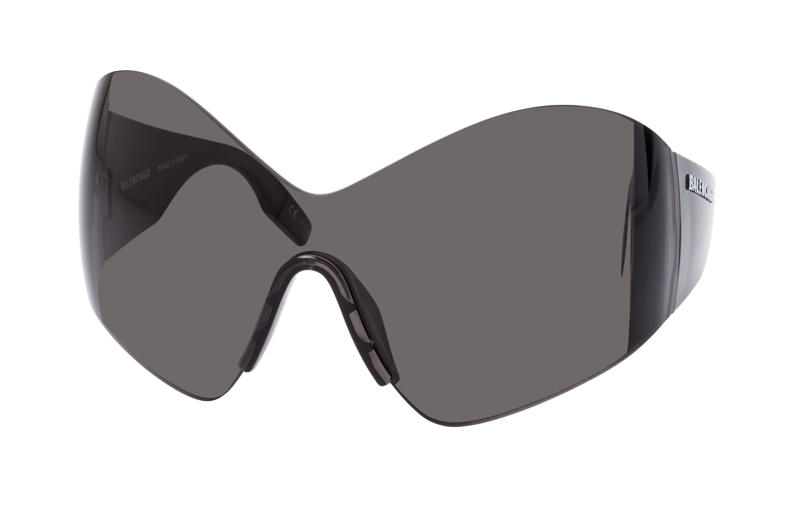 Balenciaga shield sunglasses discount
