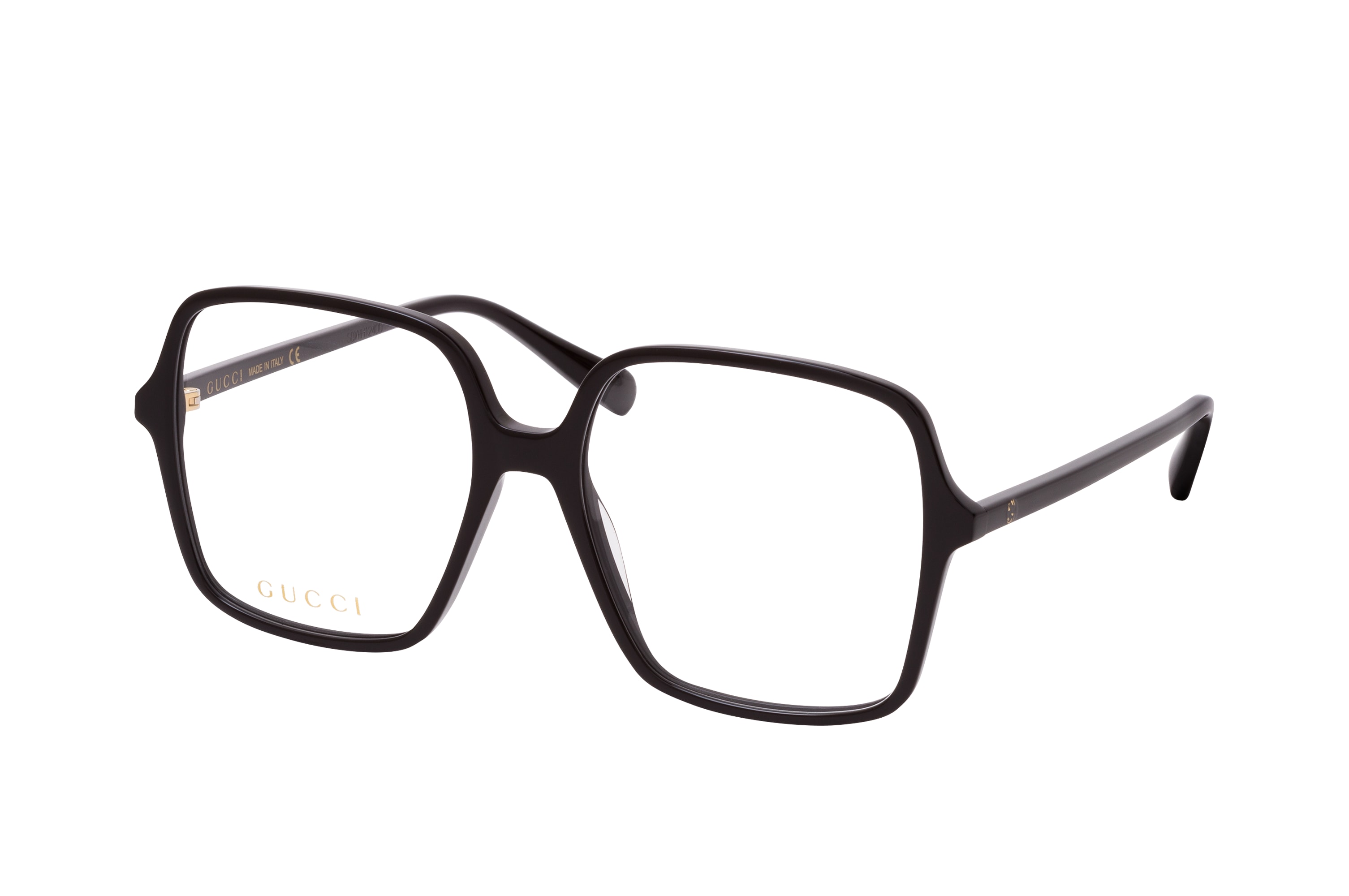 Lunettes de vue Femme Gucci - GG1003O - Noir carrées : Réservation