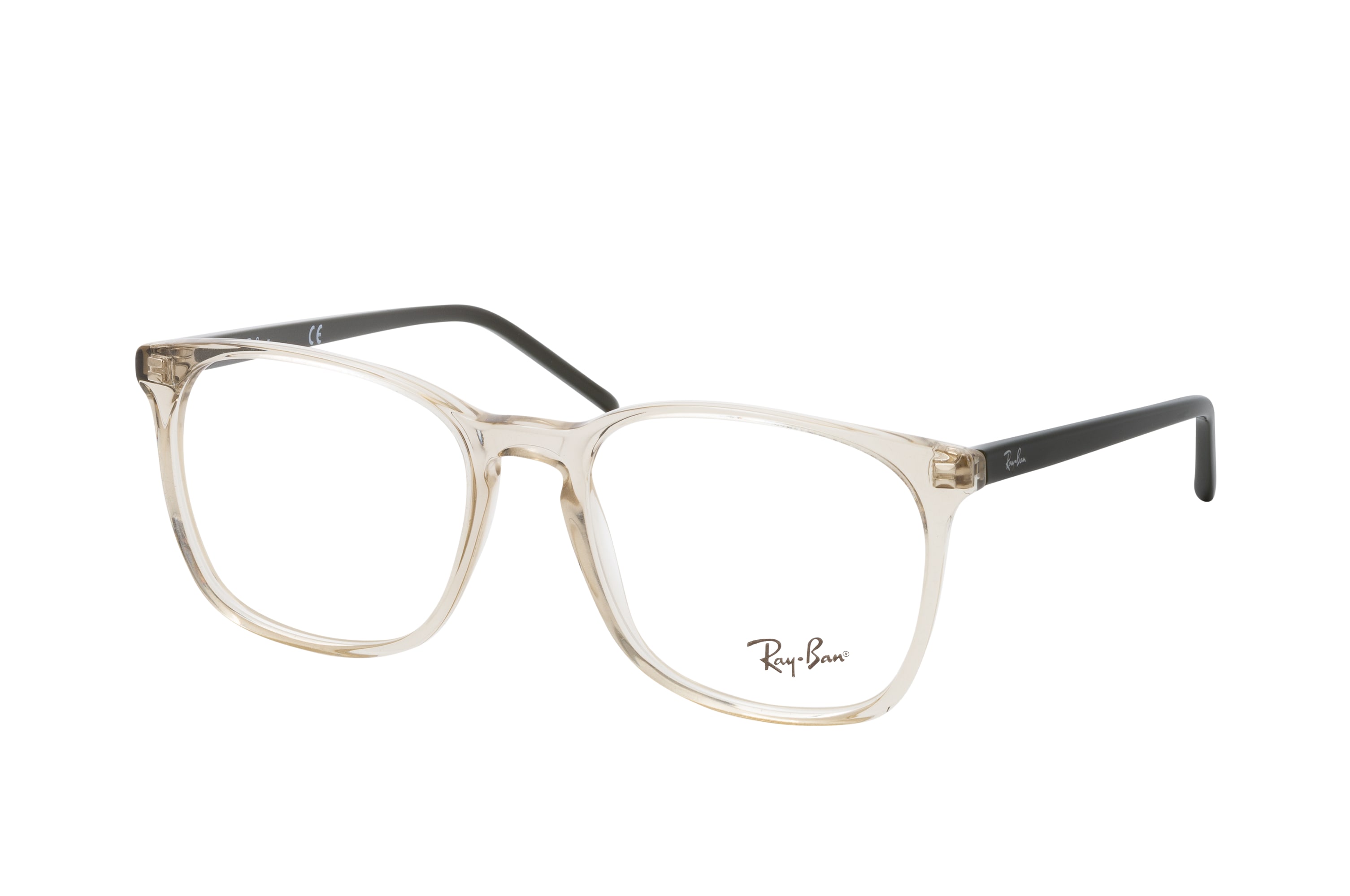 Clear frame ray bans sales