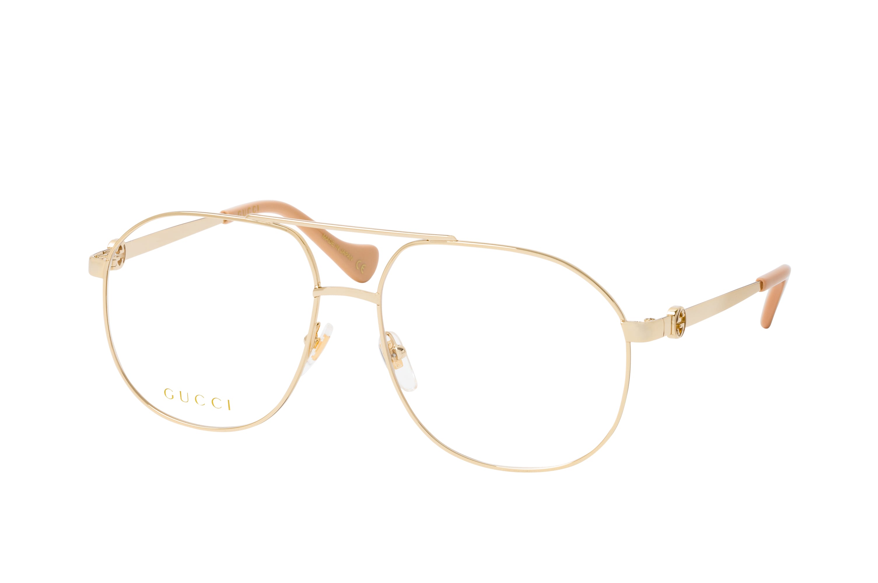 Gucci reading hotsell glasses gold