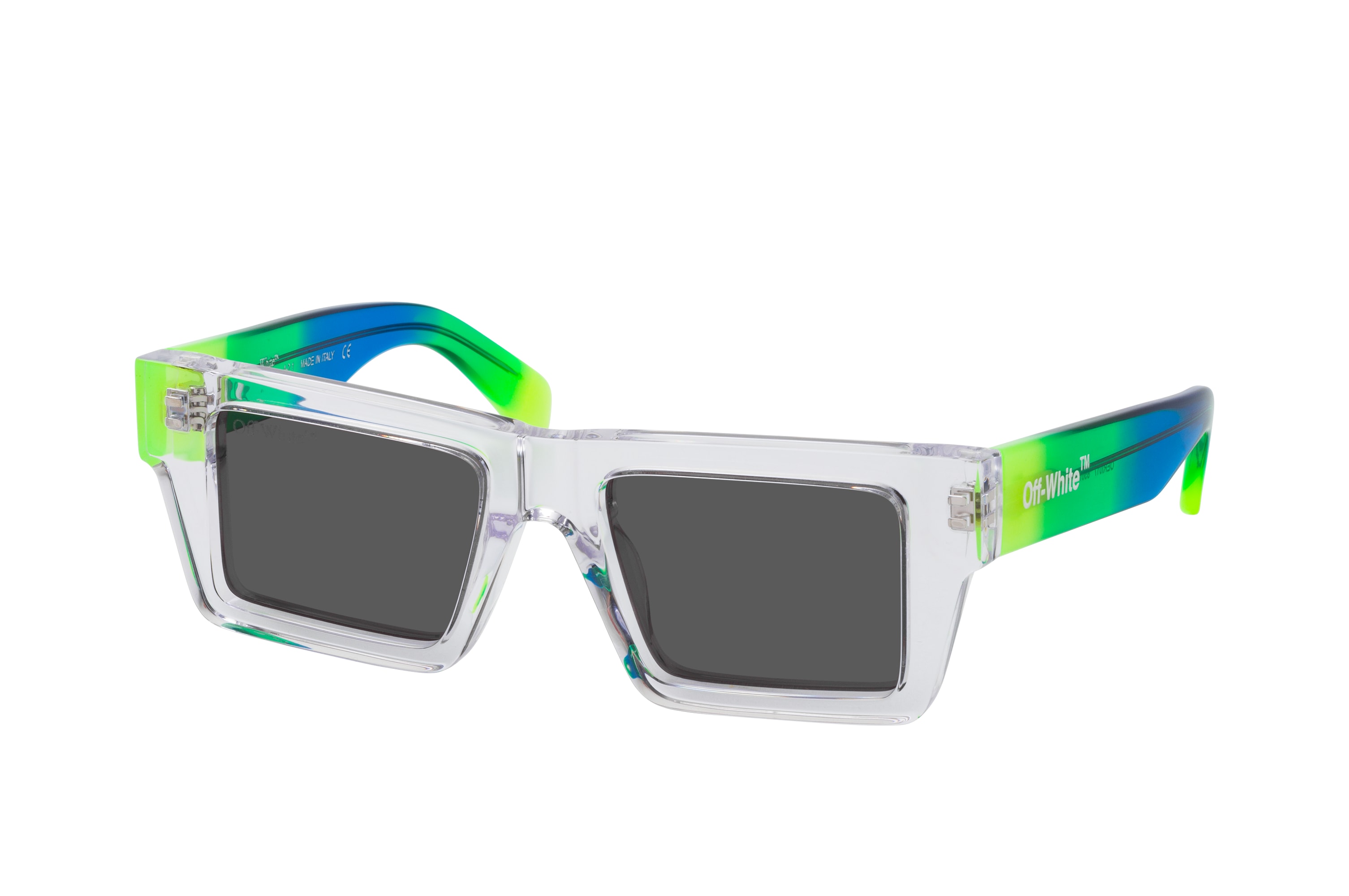 Off-White Transparent Nassau Sunglasses Off-White