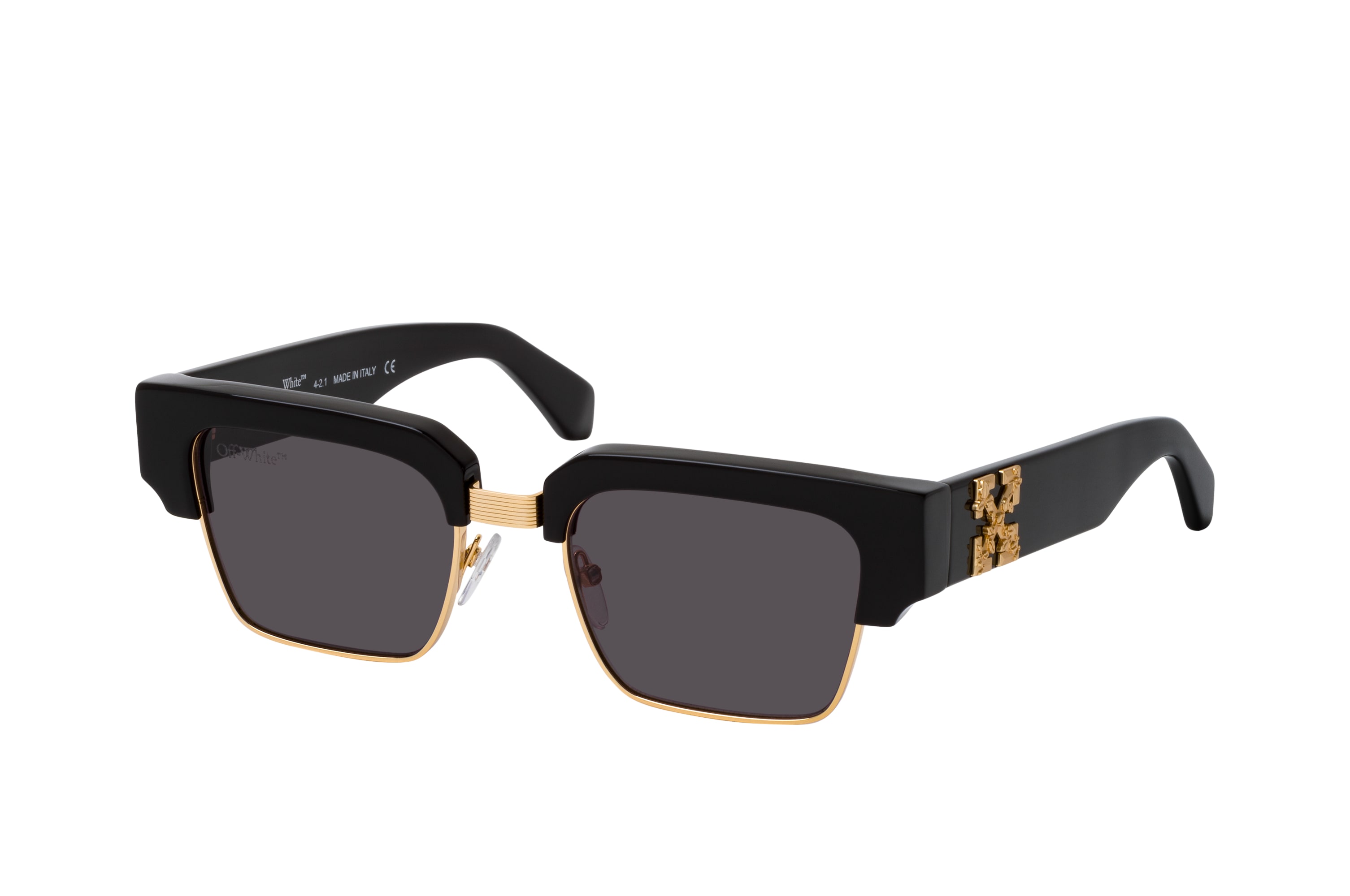 Gafas de sol de mujer Marca Louis Vuitton con montura blanca y detalles  dorados