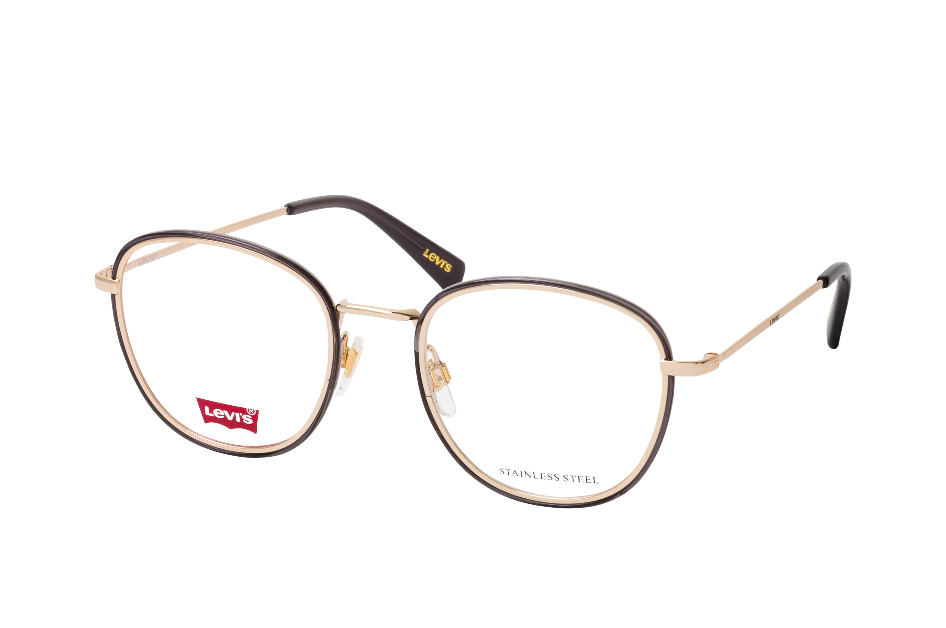 Levi's Women's Lv 1027 Round Prescription Eyeglass Frames