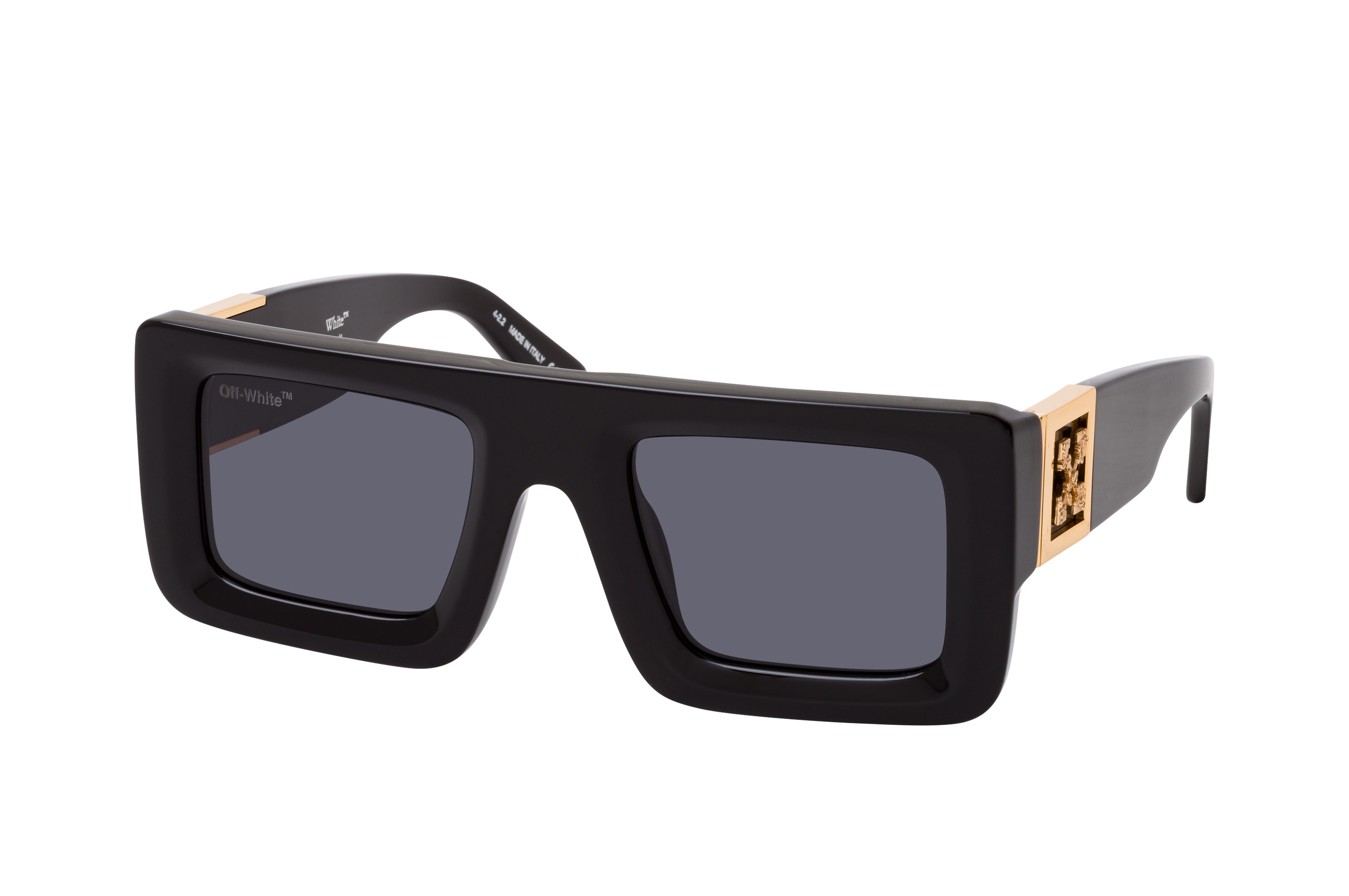 Leonardo square-frame sunglasses in grey