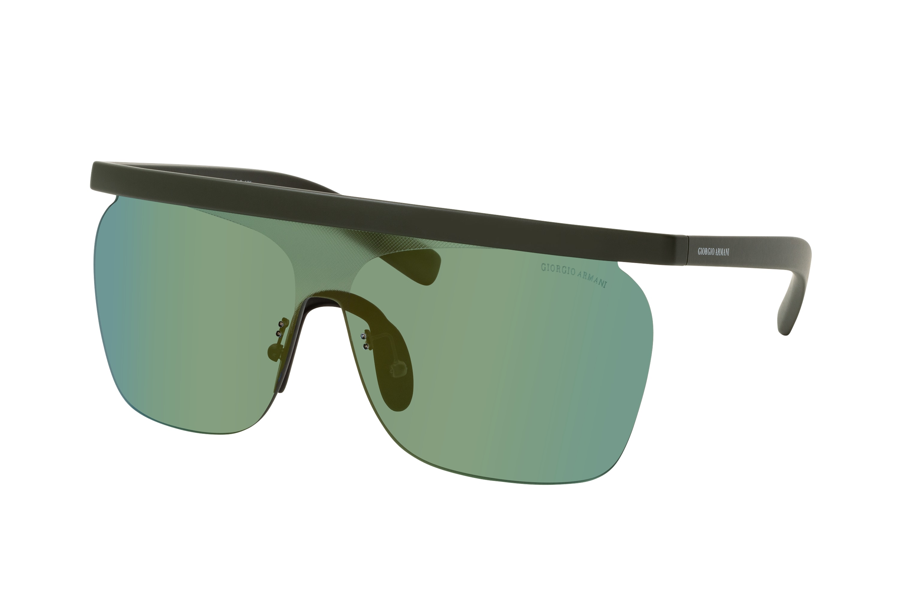 Armani sunglasses green top