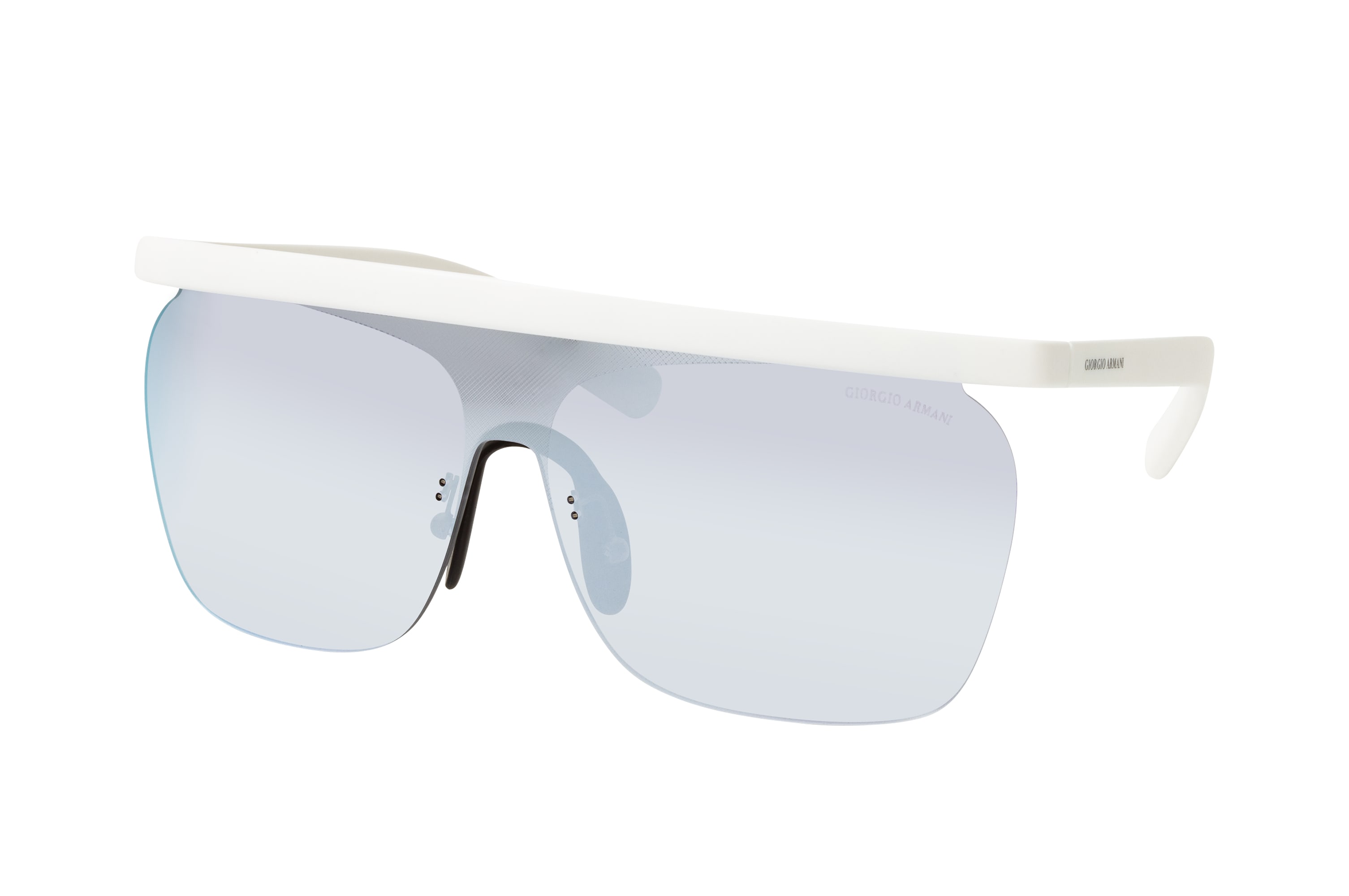 Armani white sunglasses clearance