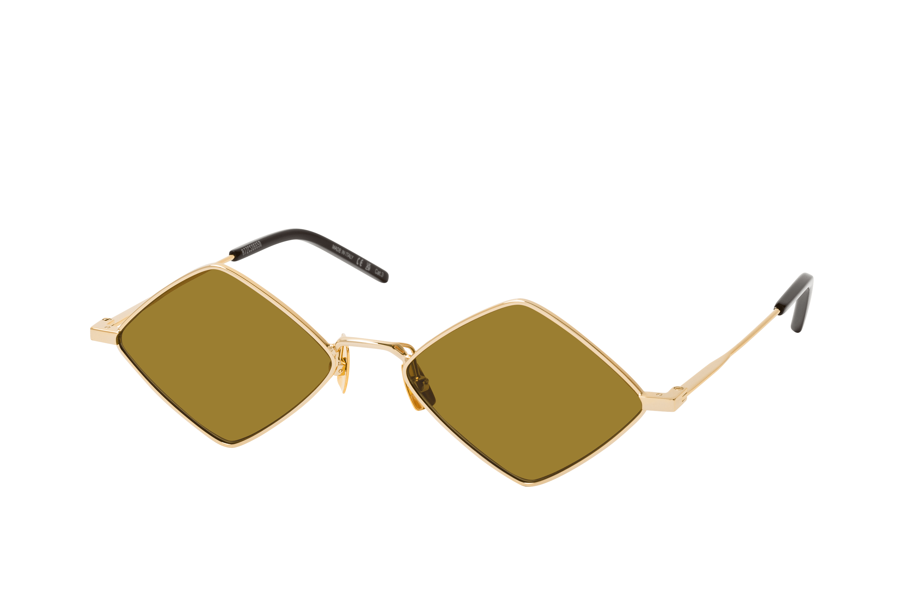 Lunettes de soleil Jaune Saint Laurent pour femme