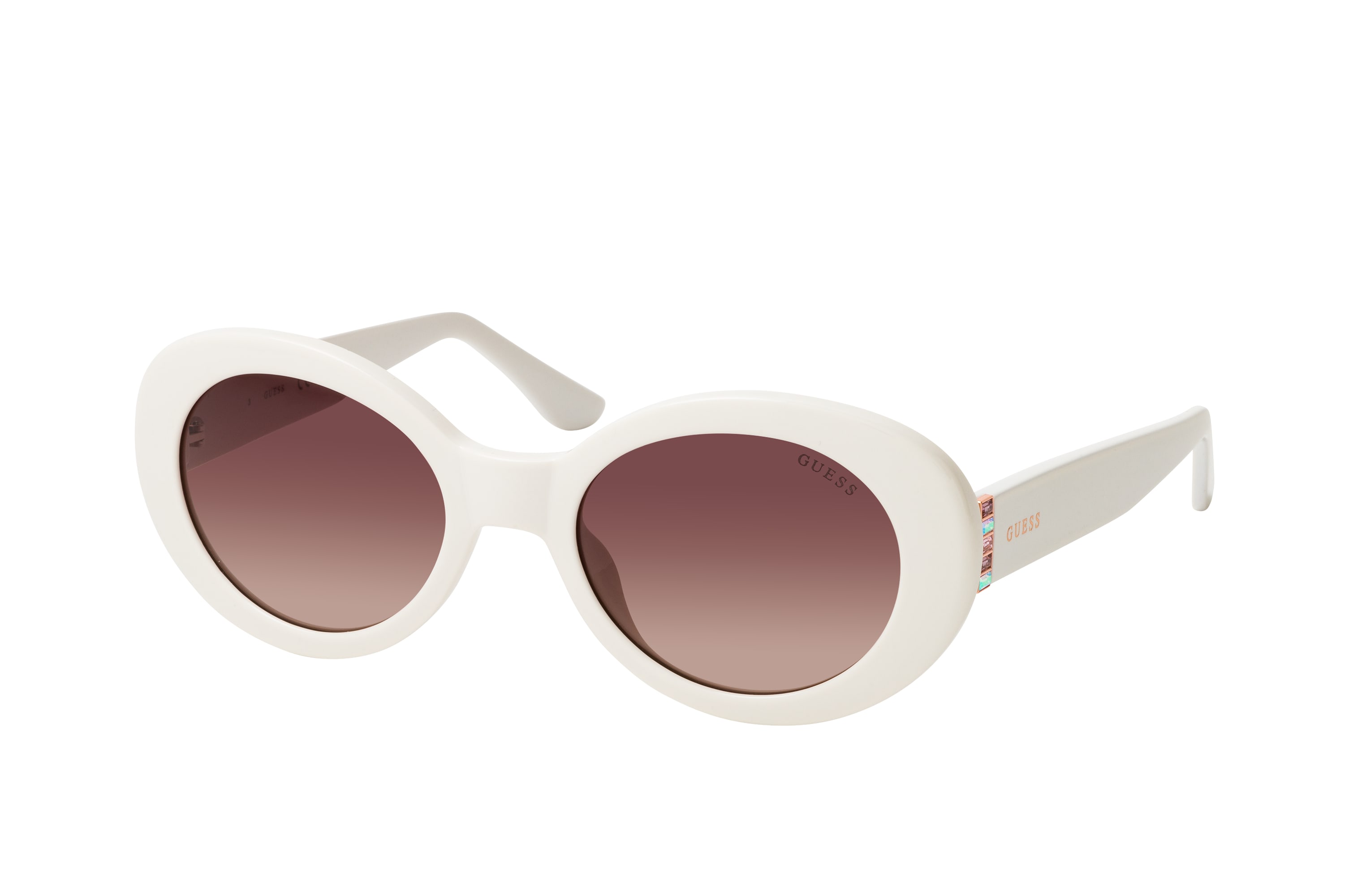 Guess white sunglasses sales