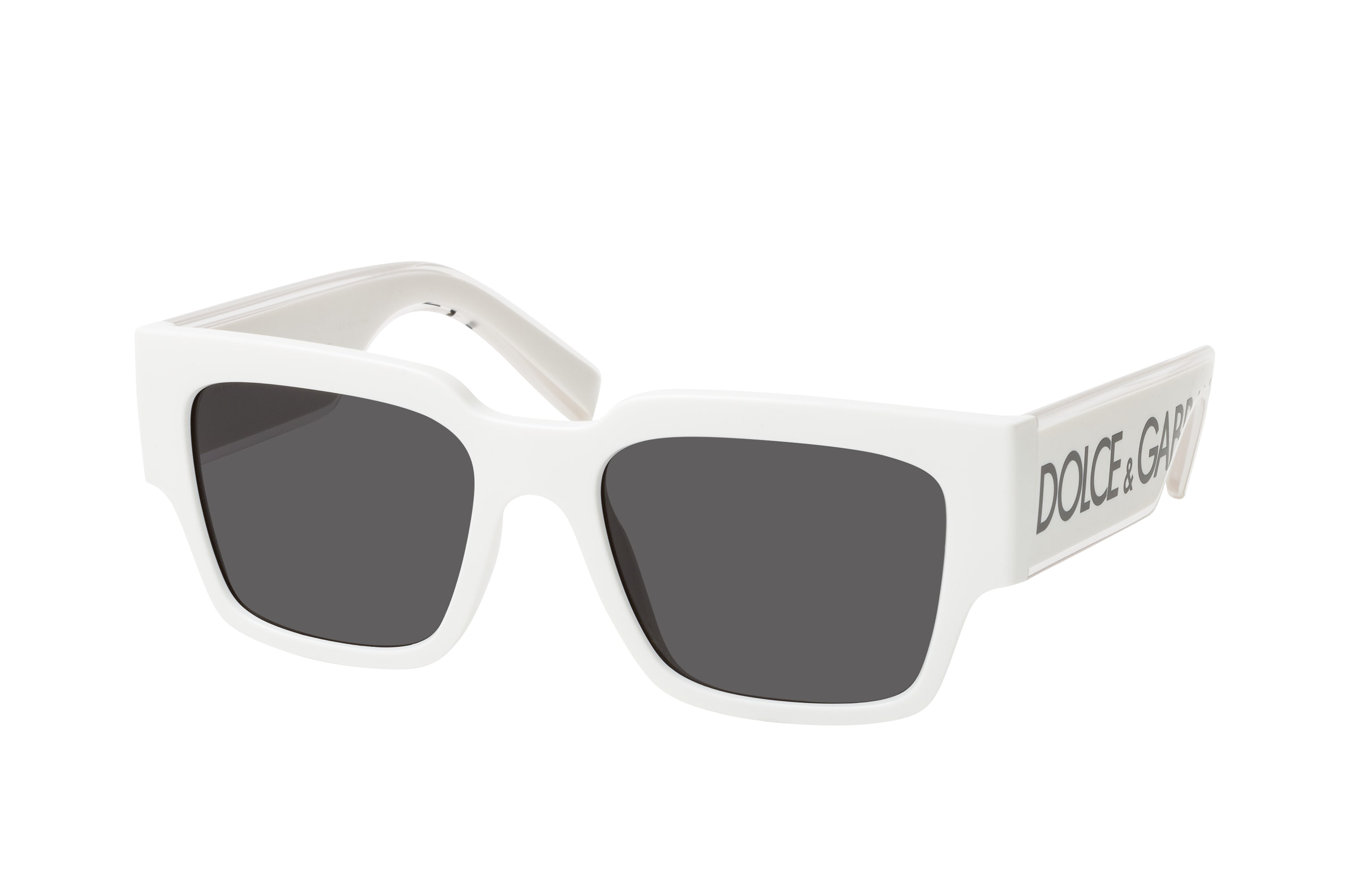 Dolce gabbana white sunglasses sales