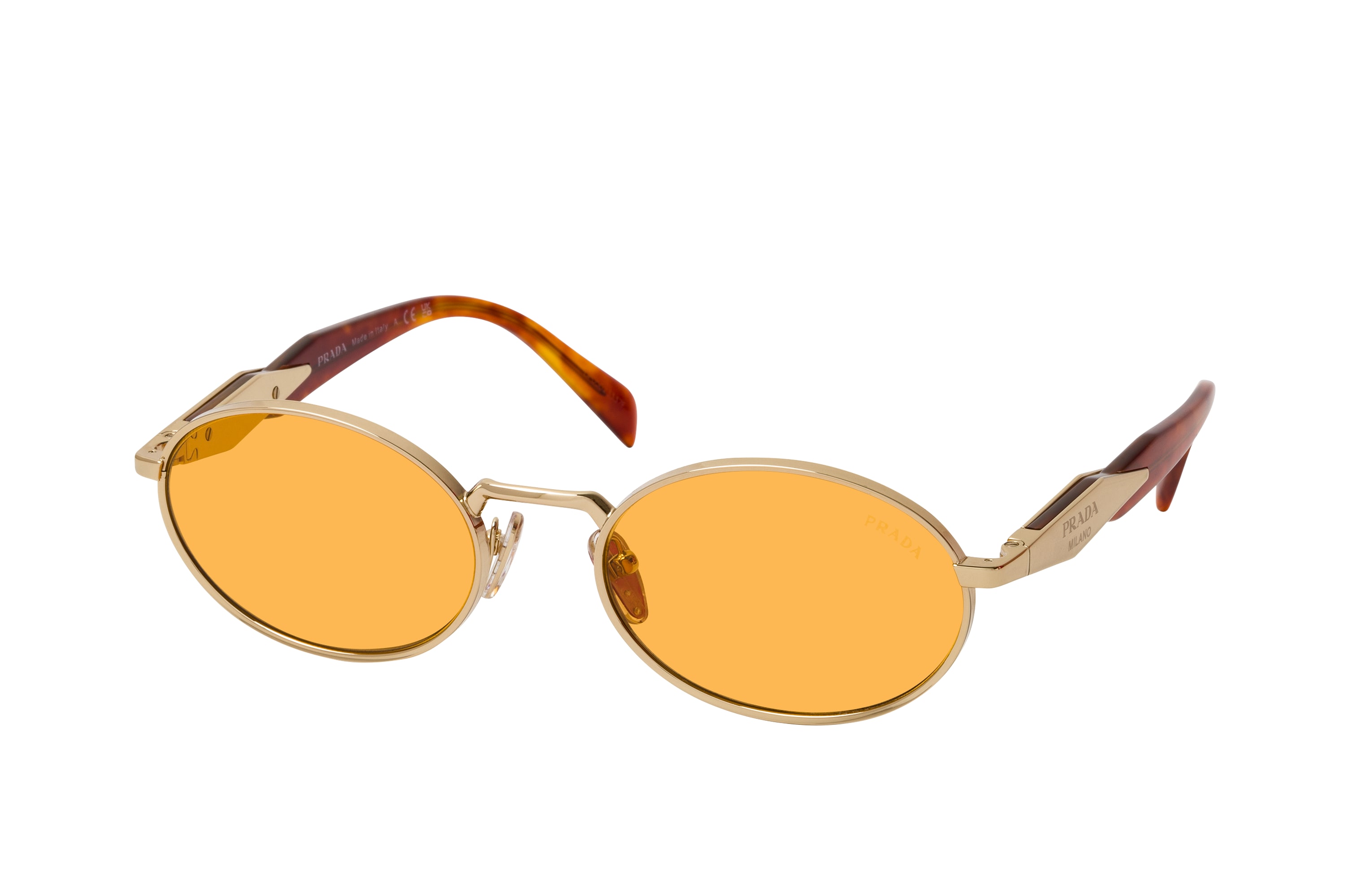 Prada sales orange sunglasses