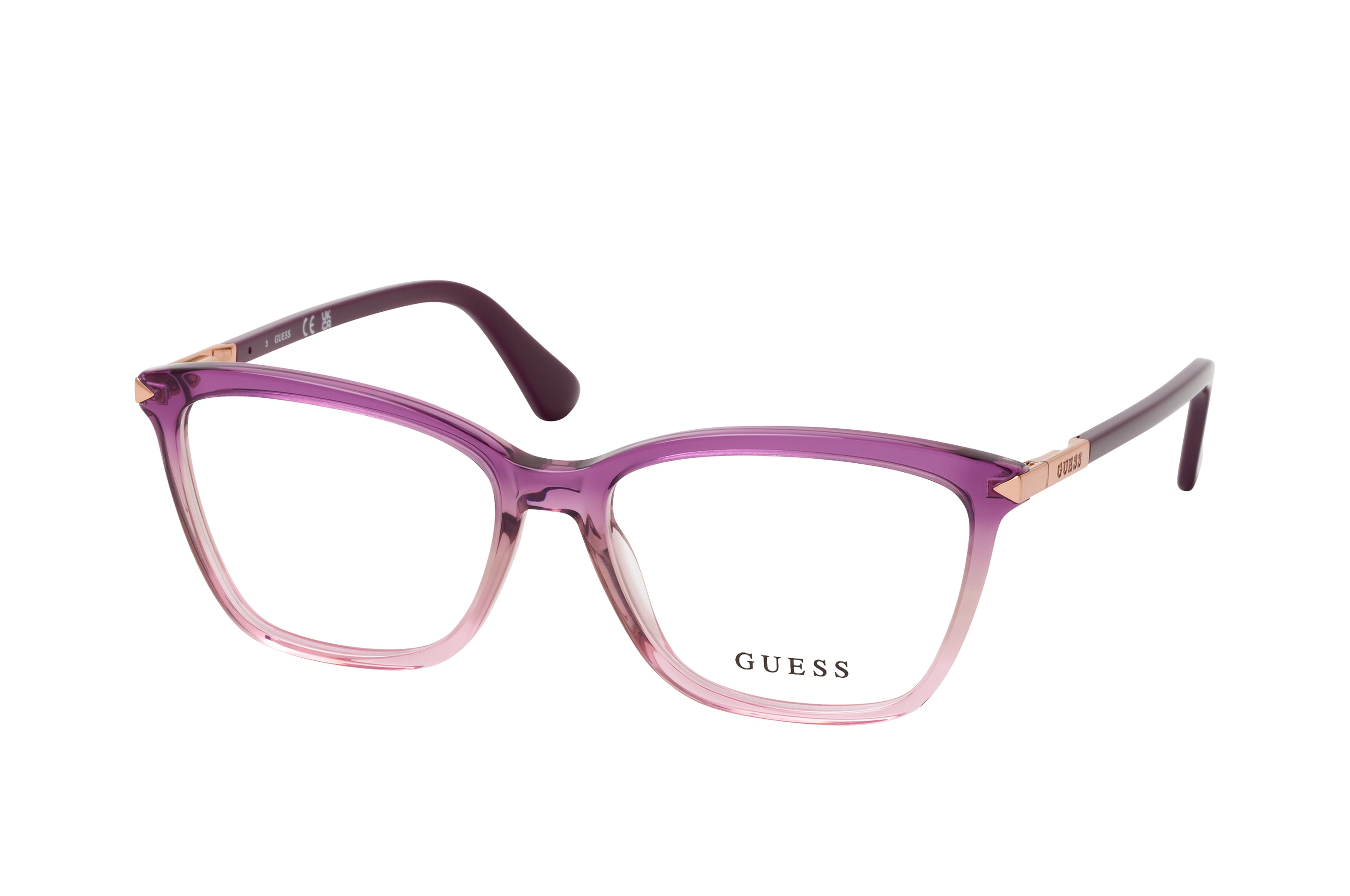 Guess purple glasses frames sale