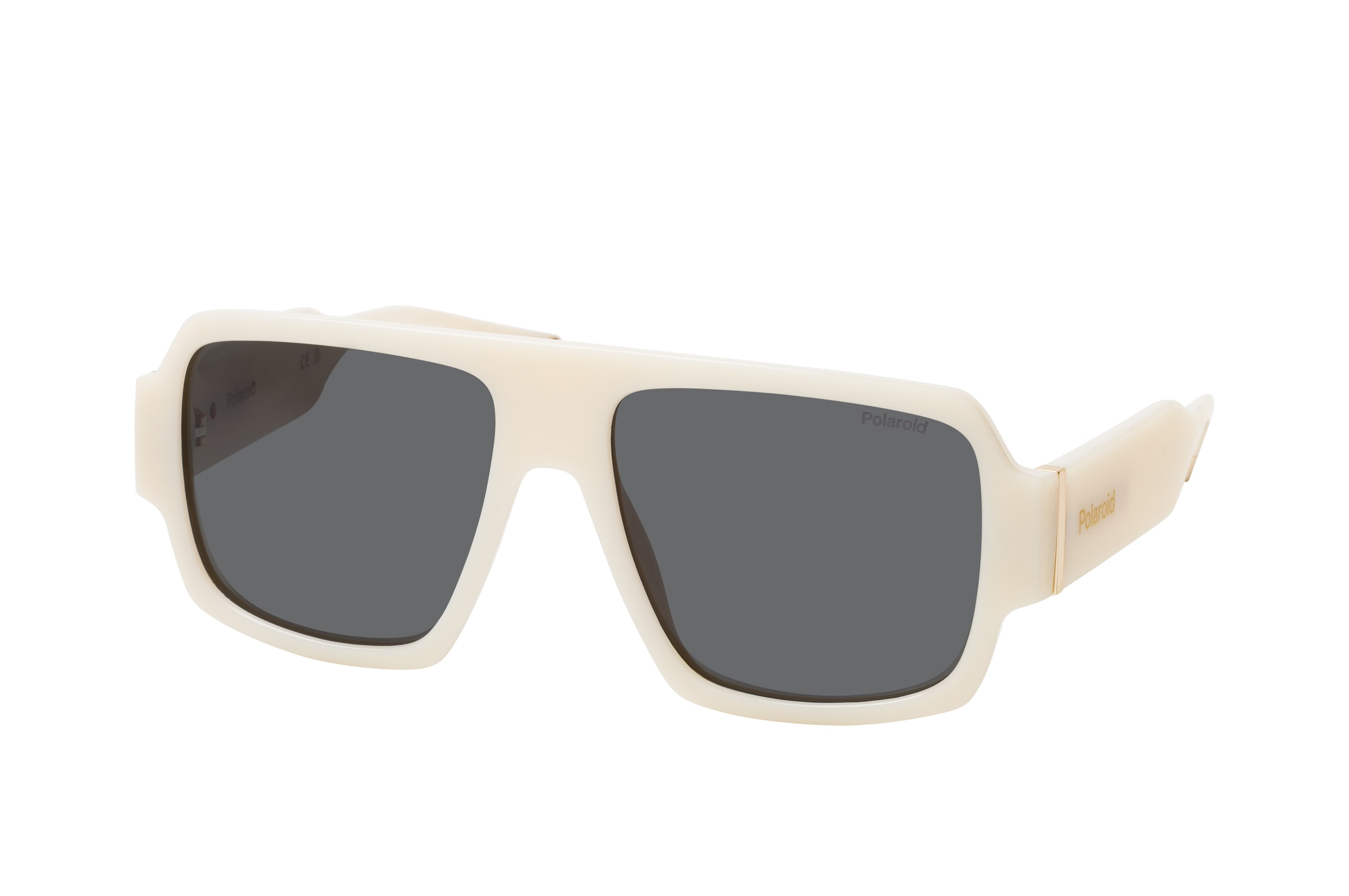 Polaroid white shop sunglasses