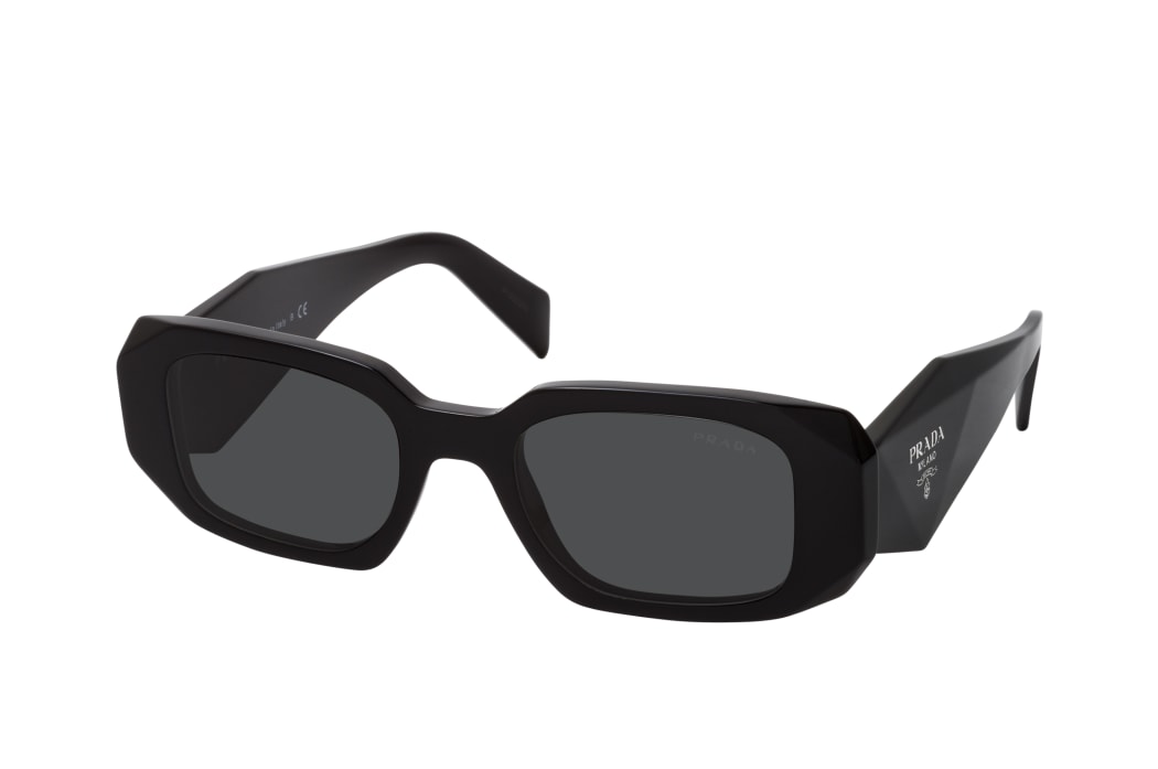 Prada Sonnenbrille schwarz Accessoires Sonnenbrillen eckige Sonnenbrillen 