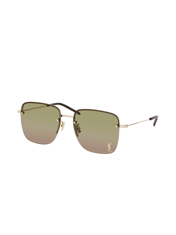 Saint Laurent Synthetik Sonnenbrille SL 309 Rimless aus Metall in Mettallic für Herren Herren Accessoires Sonnenbrillen 