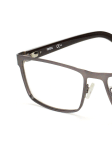 chrome / dark brown