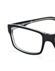 Schwarz / Transparent