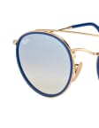 Blau / Goldfarben