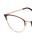 Lila / Goldfarben
