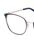 Blau / Goldfarben
