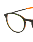 Schwarz / Orange