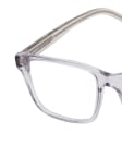 Transparent / Grau