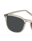Transparent / Grau