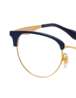 Blau / Goldfarben