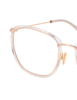 Transparent / Goldfarben